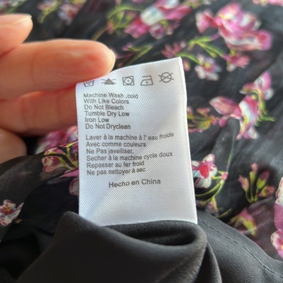 CLOSING CLOSET SALE FOXIEDOX Anaise Anthropologie Dress Floral Print small - Picture 11 of 12